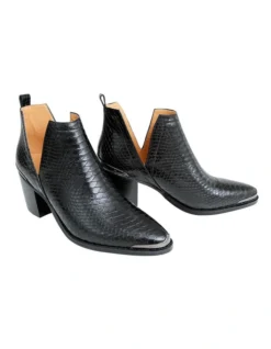 Austin Croc Embossed Ankle Boot 9 Austin Croc Embossed Ankle Boot -Myer Fashion Store 849503350 4 720x928