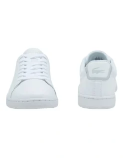 Lacoste Carnaby Evo White Lace-Up Sneaker -Myer Fashion Store 849518290 5 720x928