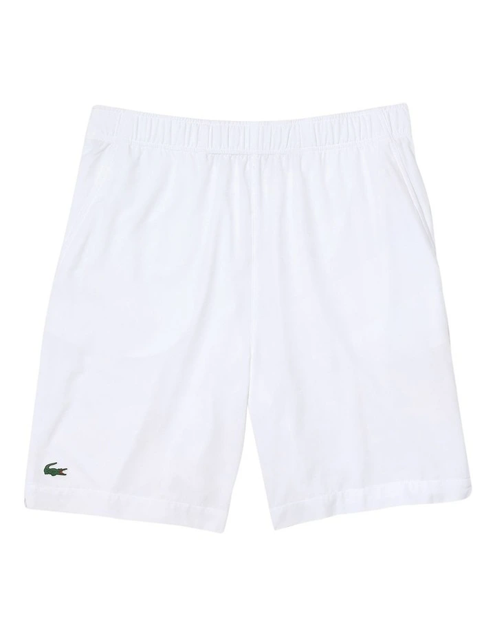 Lacoste Performance Player Shorts White/Navy 6 Lacoste Performance Player Shorts White/Navy - Image 4