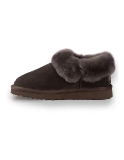 AUS WOOLI UGG UNISEX SHEEPSKIN WOOL TRADITIONAL ANKLE SLIPPERS Grey 11 AUS WOOLI UGG UNISEX SHEEPSKIN WOOL TRADITIONAL ANKLE SLIPPERS Grey -Myer Fashion Store 851402350 4 720x928