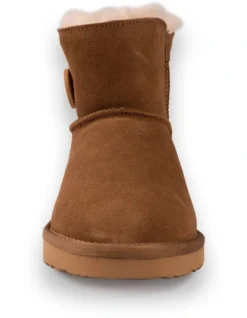 AUS WOOLI UGG SHORT SHEEPSKIN BUTTON BOOT Chestnut/Tan 13 AUS WOOLI UGG SHORT SHEEPSKIN BUTTON BOOT Chestnut/Tan -Myer Fashion Store 851403250 5 720x928