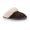AUS WOOLI UGG UNISEX SHEEPSKIN WOOL SHELLEY Slippers Dark Grey