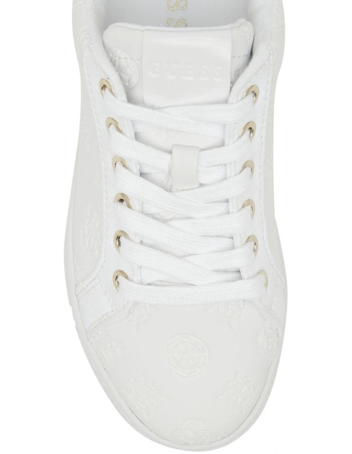 Guess Rheaa-a White Sneaker 5 Guess Rheaa-a White Sneaker - Image 3