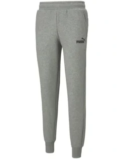 Puma ESS Logo Full Length Jogging Pant Grey