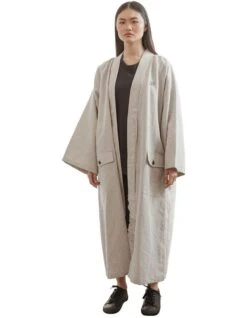 Edo Unisex Long Overcoat