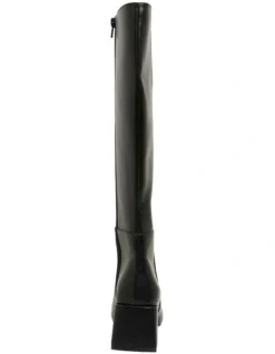 Tabby Black Smooth Boots -Myer Fashion Store 855343180 6 720x928
