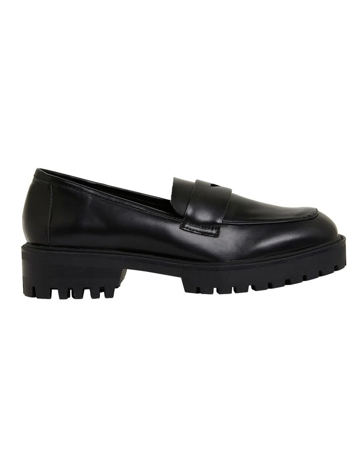 System Black Smooth Flat Shoes 3 System Black Smooth Flat Shoes