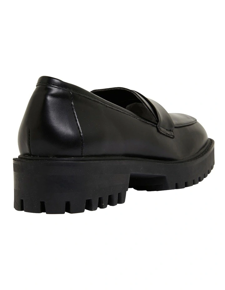 System Black Smooth Flat Shoes 6 System Black Smooth Flat Shoes - Image 4
