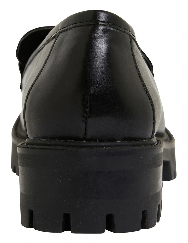 System Black Smooth Flat Shoes 7 System Black Smooth Flat Shoes - Image 5