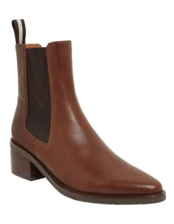 Federal Mid Brown Glove Boots -Myer Fashion Store 857695420 2 720x928