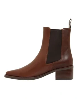 Federal Mid Brown Glove Boots -Myer Fashion Store 857695420 3 720x928