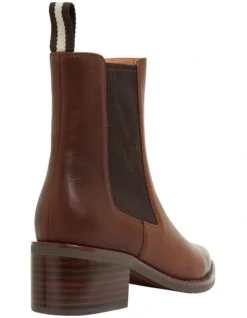 Federal Mid Brown Glove Boots -Myer Fashion Store 857695420 4 720x928