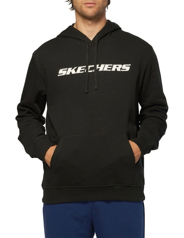 Skechers Heritage Pullover Hoodie Black 3 Skechers Heritage Pullover Hoodie Black