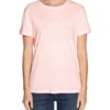 Guess 1981 Roll Cuff Short Sleeve Tee Pastel Pink -Myer Fashion Store 859300480 1 720x928
