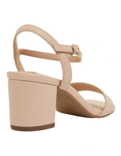 Heather Sandals In Blush Leather -Myer Fashion Store 860300110 4 720x928