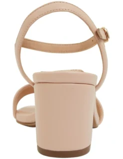 Heather Sandals In Blush Leather -Myer Fashion Store 860300110 5 720x928