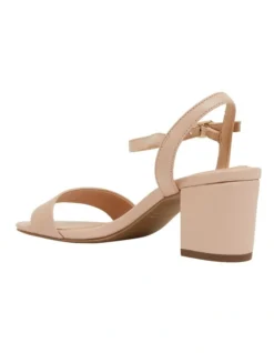 Heather Sandals In Blush Leather -Myer Fashion Store 860300110 7 720x928