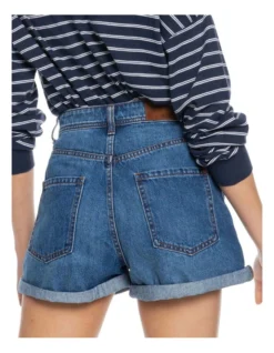 Roxy Run On Love Denim Shorts For Women -Myer Fashion Store 860979070 2 720x928