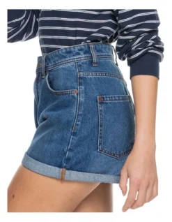 Roxy Run On Love Denim Shorts For Women -Myer Fashion Store 860979070 3 720x928