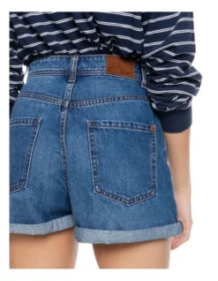 Roxy Run On Love Denim Shorts For Women -Myer Fashion Store 860979070 5 720x928