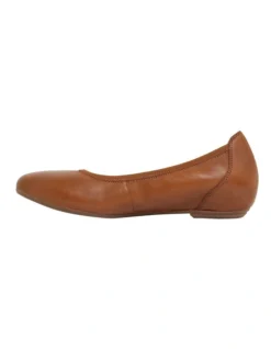 Pamper Mid Brown Glove Flat Shoes 11 Pamper Mid Brown Glove Flat Shoes -Myer Fashion Store 861415390 3 720x928