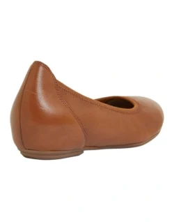 Pamper Mid Brown Glove Flat Shoes 12 Pamper Mid Brown Glove Flat Shoes -Myer Fashion Store 861415390 4 720x928