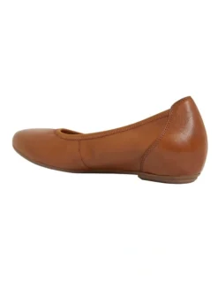 Pamper Mid Brown Glove Flat Shoes 14 Pamper Mid Brown Glove Flat Shoes -Myer Fashion Store 861415390 6 720x928