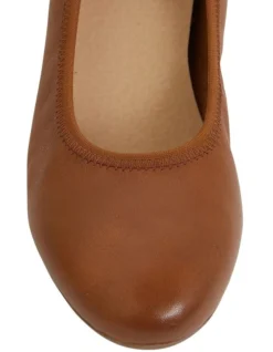 Pamper Mid Brown Glove Flat Shoes 15 Pamper Mid Brown Glove Flat Shoes -Myer Fashion Store 861415390 7 720x928