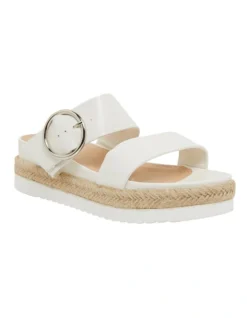Warsaw White Smooth Sandals 10 Warsaw White Smooth Sandals -Myer Fashion Store 861419800 2 720x928