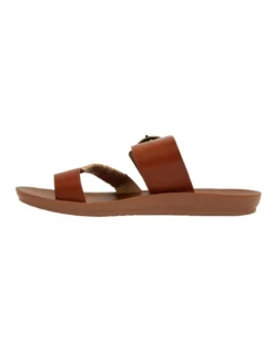 Geneva Light Tan Smooth Sandals -Myer Fashion Store 862606990 3 720x928