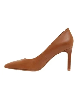Octavia Heeled Shoes In Cognac Leather -Myer Fashion Store 862620940 3 720x928