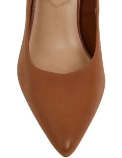 Octavia Heeled Shoes In Cognac Leather -Myer Fashion Store 862620940 7 720x928