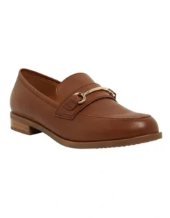 Paragon Flat Shoes In Mid Brown Leather -Myer Fashion Store 862631650 2 720x928