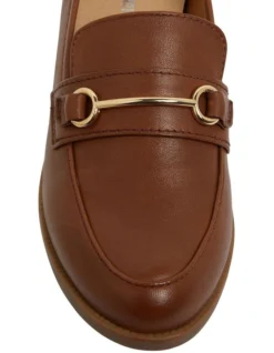 Paragon Flat Shoes In Mid Brown Leather -Myer Fashion Store 862631650 7 720x928