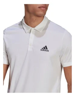 ADIDAS D2M Plain Polo Shirt White -Myer Fashion Store 863992540 4 720x928