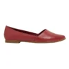 Rachael Flat Shoes In Red Leather -Myer Fashion Store 865060120 1 720x928