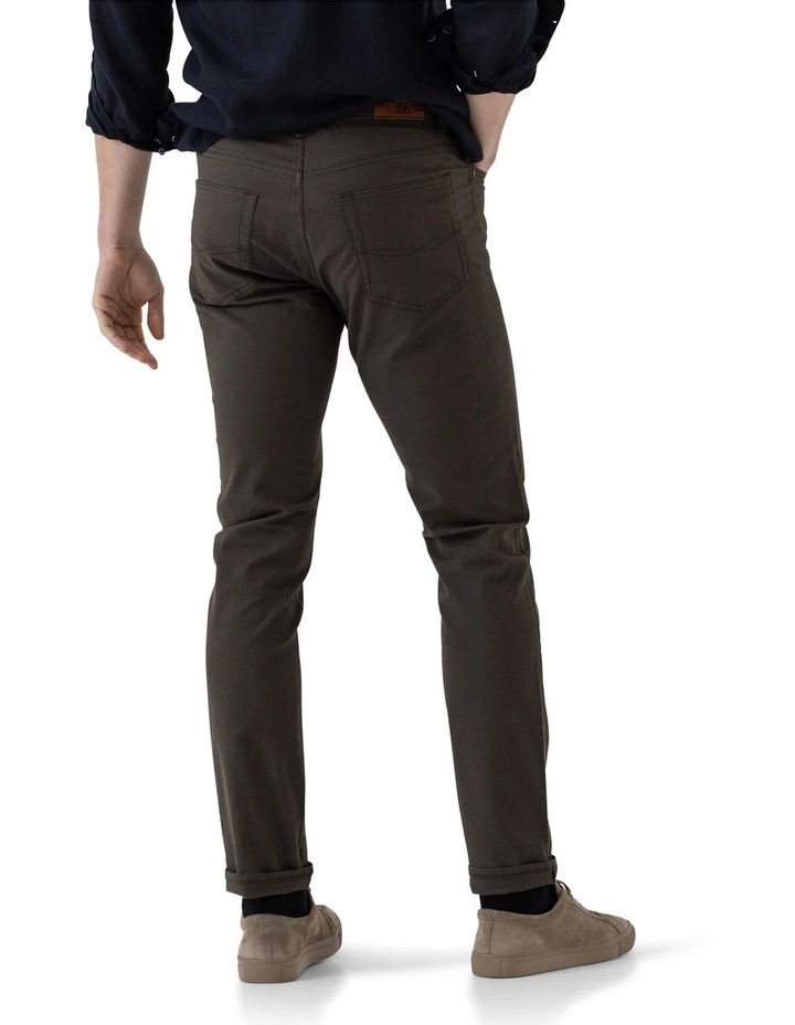 Gunn Straight Fit Jean Short Leg In Forest 4 Gunn Straight Fit Jean Short Leg In Forest - Image 2