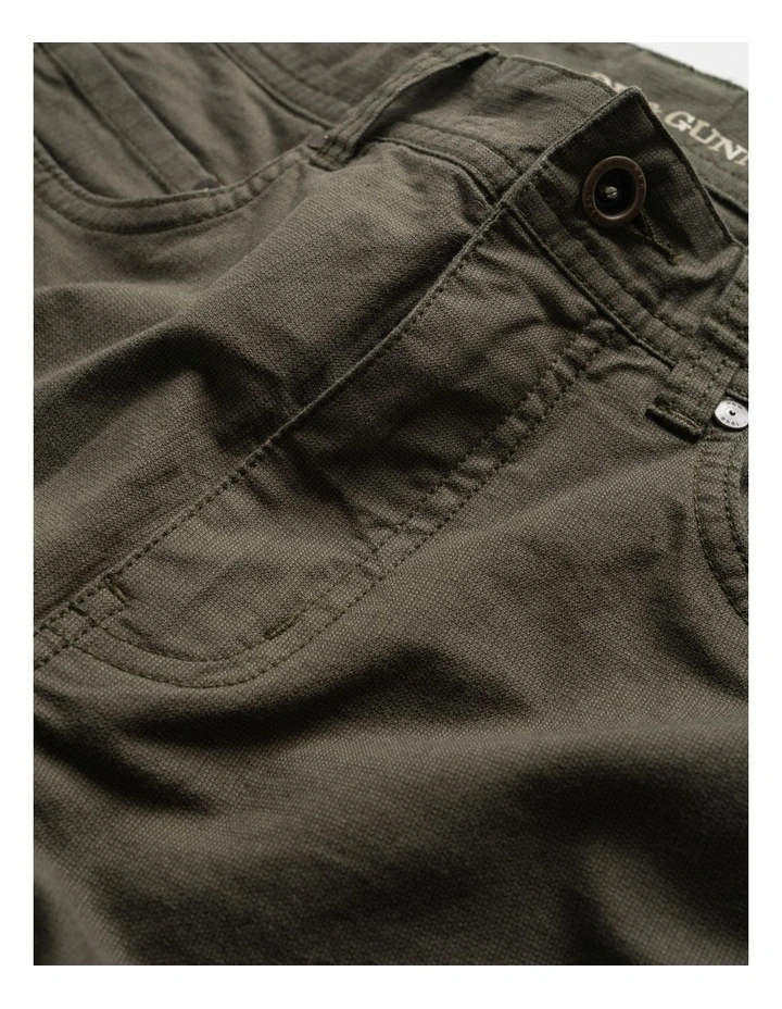 Gunn Straight Fit Jean Short Leg In Forest 7 Gunn Straight Fit Jean Short Leg In Forest - Image 5