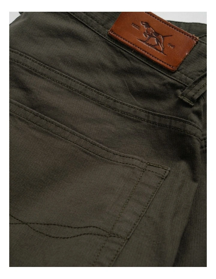 Gunn Straight Fit Jean Short Leg In Forest 8 Gunn Straight Fit Jean Short Leg In Forest - Image 6