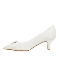 Tina Ivory Satin Heeled Shoes -Myer Fashion Store 866104660 3 720x928