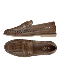 Trey Leather Slip On Shoes In Tan -Myer Fashion Store 869276980 2 1 720x928