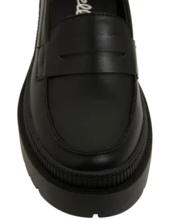 Ravella Sawyer Black Smooth Flat Shoes -Myer Fashion Store 870053950 6 720x928