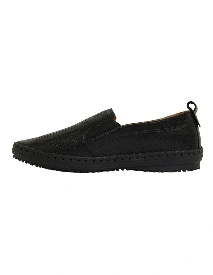 Riva Sneakers In Black On Black Leather 5 Riva Sneakers In Black On Black Leather - Image 3