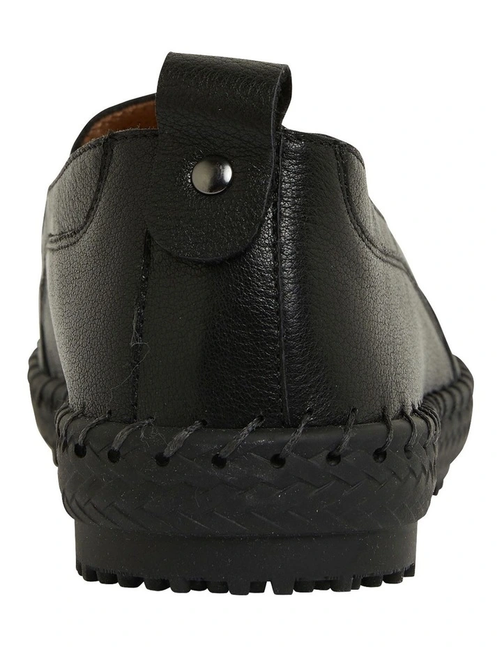 Riva Sneakers In Black On Black Leather 7 Riva Sneakers In Black On Black Leather - Image 5