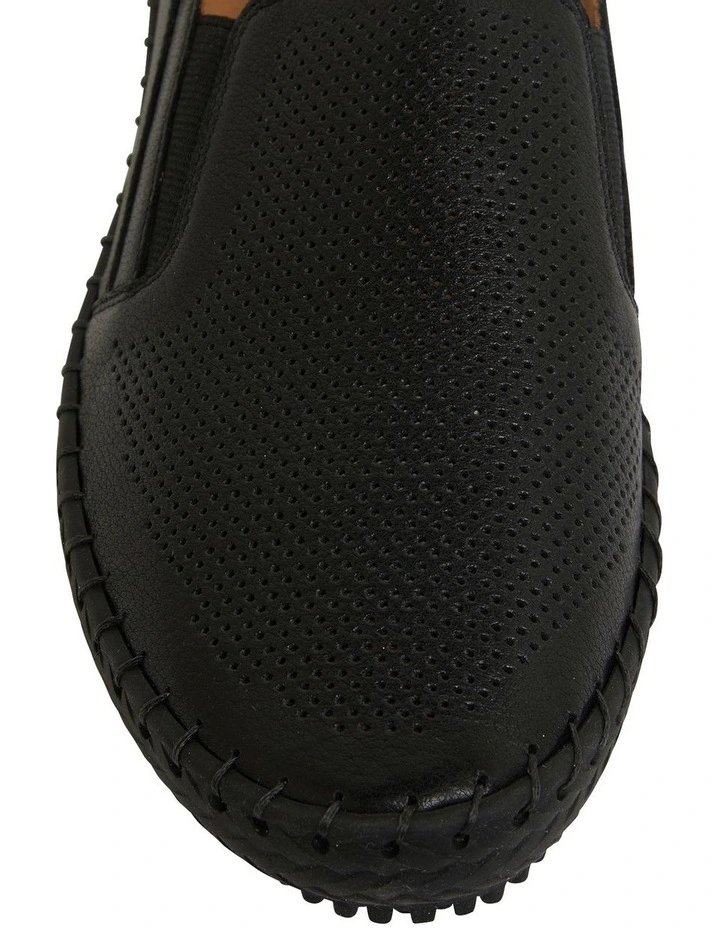 Riva Sneakers In Black On Black Leather 8 Riva Sneakers In Black On Black Leather - Image 6