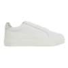 Frenzy Sneakers In White/Silver Leather -Myer Fashion Store 872294140 1 720x928