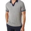Fitzroy Flat Rib Knit Polo Grey 2 Fitzroy Flat Rib Knit Polo Grey -Myer Fashion Store 872457940 872437600 1 720x928