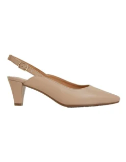 Agatha Blush Glove Heeled Shoes