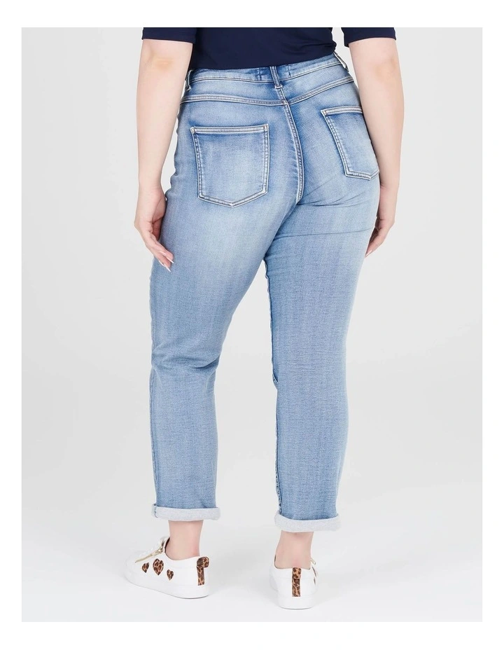 The Easy Fit Denim Jean Light Blue Denim 4 The Easy Fit Denim Jean Light Blue Denim - Image 2