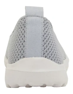 Peak Light Grey Stretch Sneakers -Myer Fashion Store 874895500 5 720x928